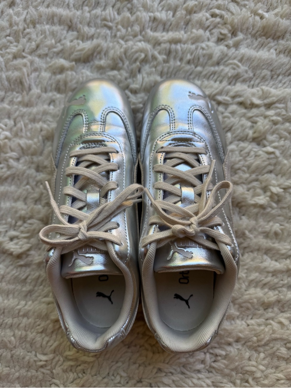Puma Speedcat Silver & Alpine Snow
